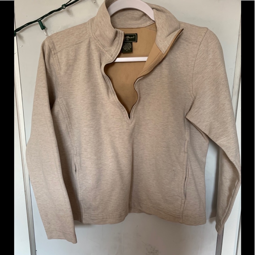 Eddie Bauer Tan Sweatshirt